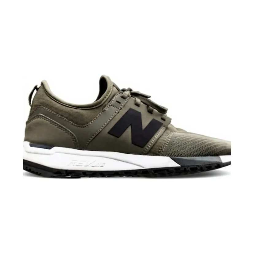 New Balance sneaker, cleaned up
